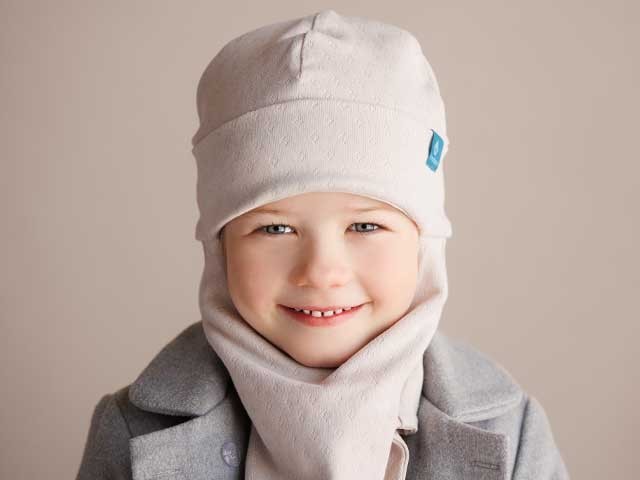 Kids Hat-Scarves For Spring And Autumn | My Breden