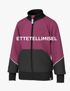 Sweat jacket with waterproof details ESPEN