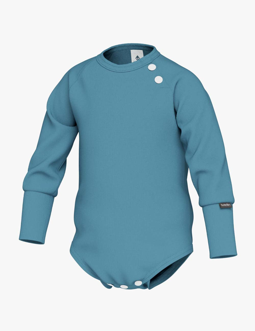 Ribbed Bodysuit with Long Sleeves GIANNA – My Breden