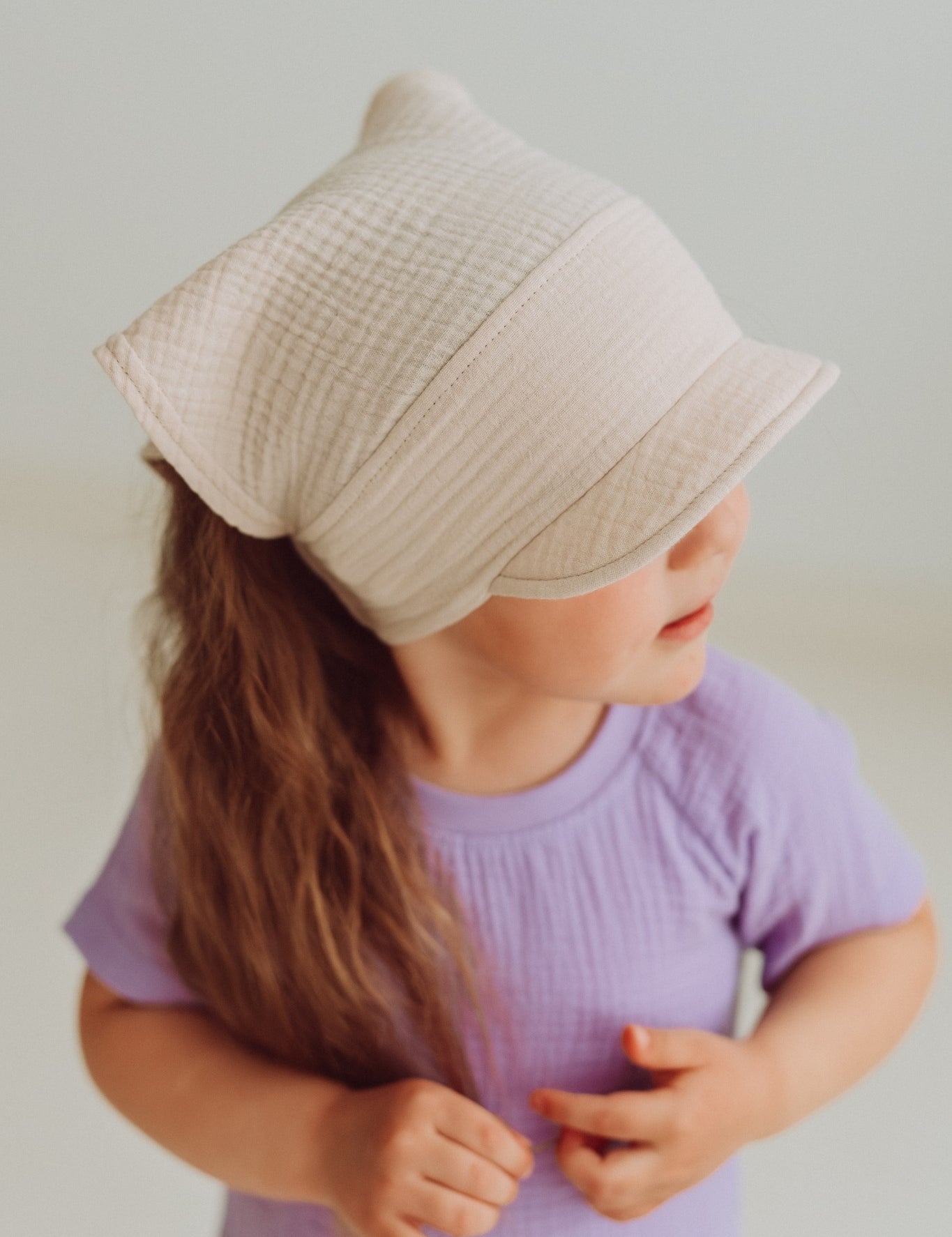 Kids Peaked Summer Hat MILA