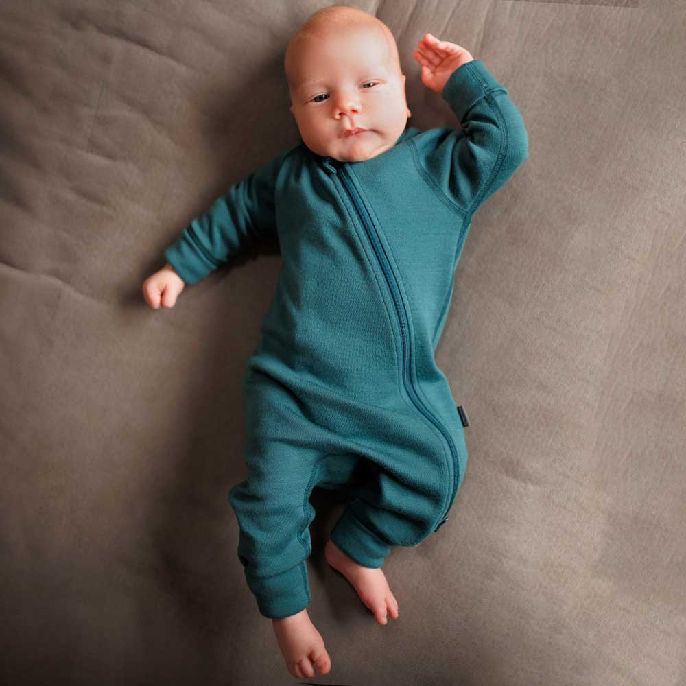 100% Merino Wool Baby Jumpsuit MJORN